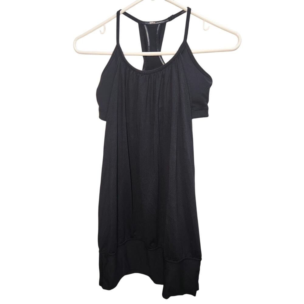 Lululemon No Limits black workout tank top size 4